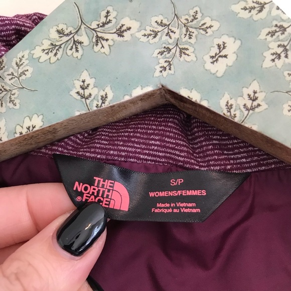 The North Face Pseudio Puff Vest Purple - Picture 5 of 7